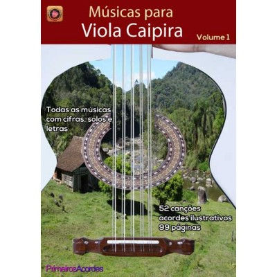 Músicas para Viola Caipira - volume 1" em PDF enviado por email Músicas para Viola Caipira - volume 1" em PDF enviado por email